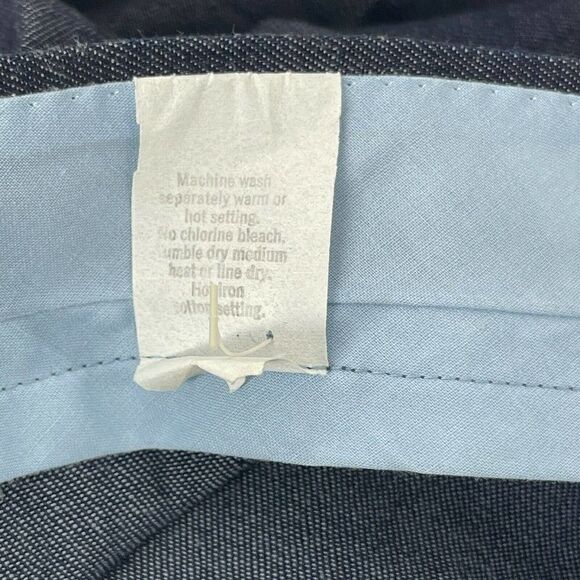 Lord Isaacs Vintage 70s Wide Leg Denim Trouser Jean Pants Junior 15/16 Deadstock - Picture 8 of 8